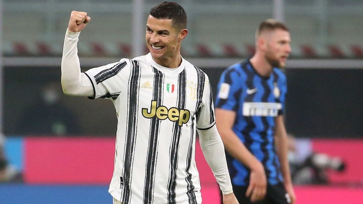 Puchar Włoch: Juventus lepszy od Interu w pierwszym meczu półfinałowym. Cristiano Ronaldo bohaterem