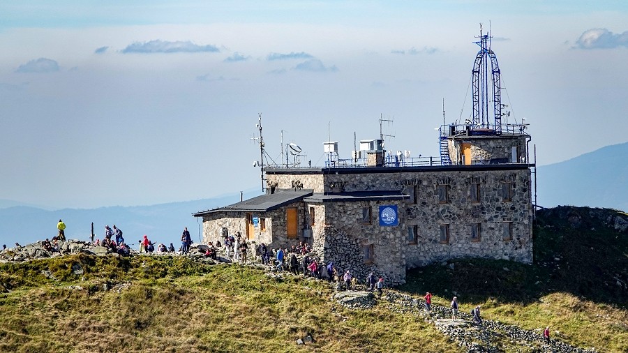 Obserwatorium meteorologiczne na Kasprowym Wierchu w Tatrach. Fot. TwojaPogoda.pl
