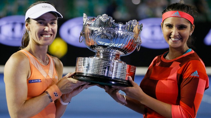 Australian Open: Hingis i Mirza najlepsze w deblu