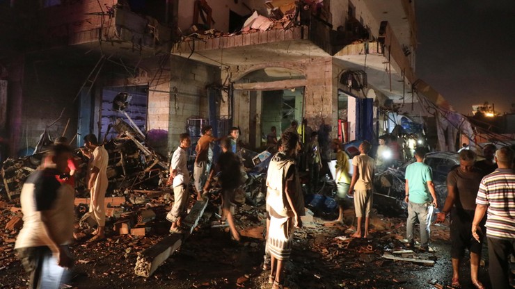 Jemen. Eksplozja furgonetki przy lotnisku w Adenie. Co najmniej 8 zabitych