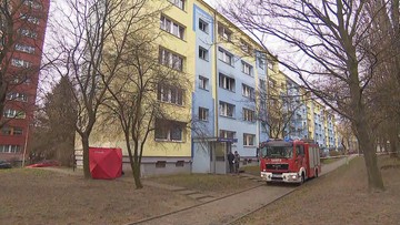 Pożar mieszkania w Łodzi. Nie żyje 60-letnia kobieta, trzy osoby w szpitalu