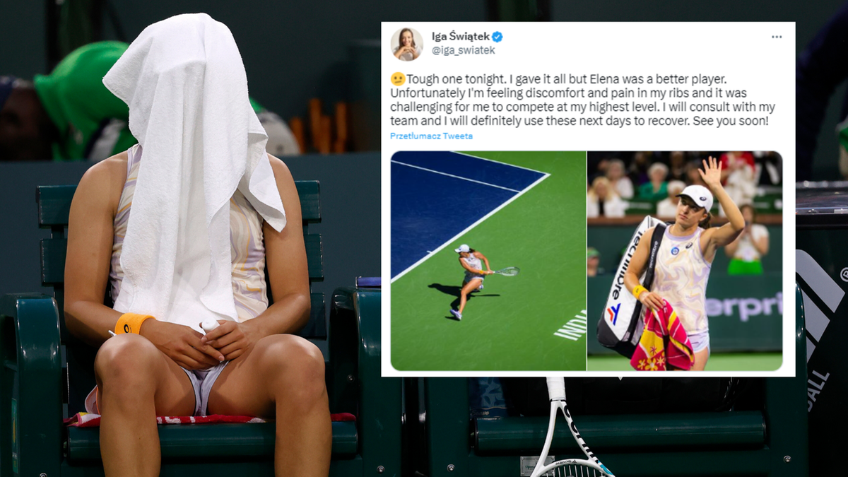 Iga Świątek zabrała głos po porażce w Indian Wells. Niepokojące słowa liderki rankingu WTA
