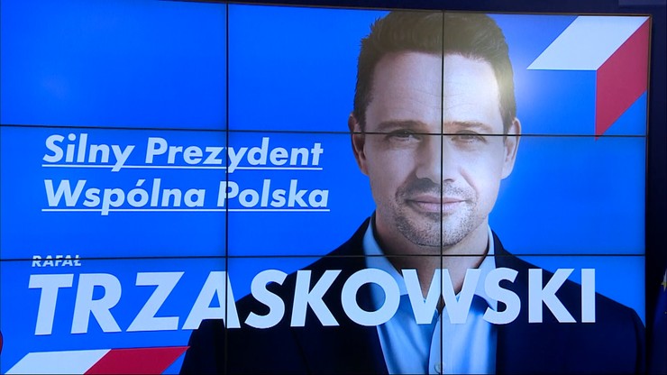 Trzaskowski zaprezentował hasło, z którym chce walczyć o prezydenturę