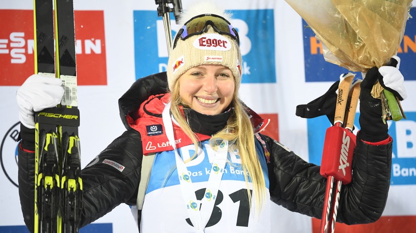 PŚ w biathlonie: Lisa Theresa Hauser zwyciężyła w sprincie w Oestersund. Polki bez punktów