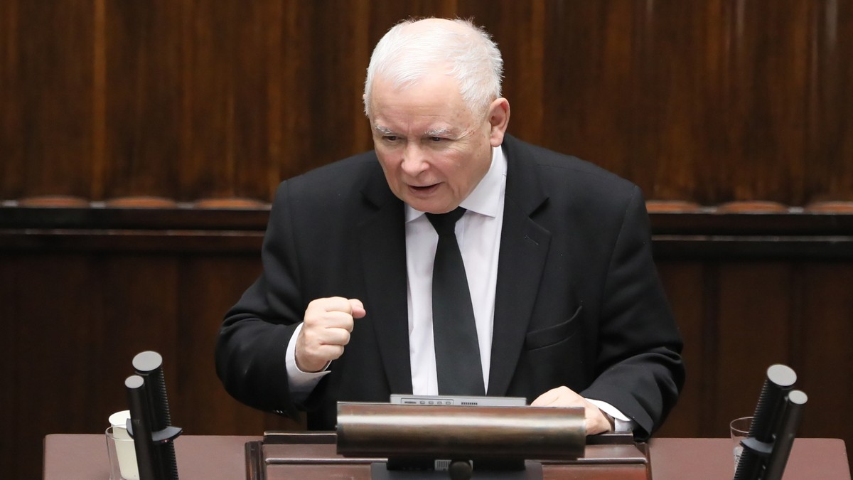 Jarosław Kaczyński o expose Morawieckiego: Jedyna alternatywa dla Polski