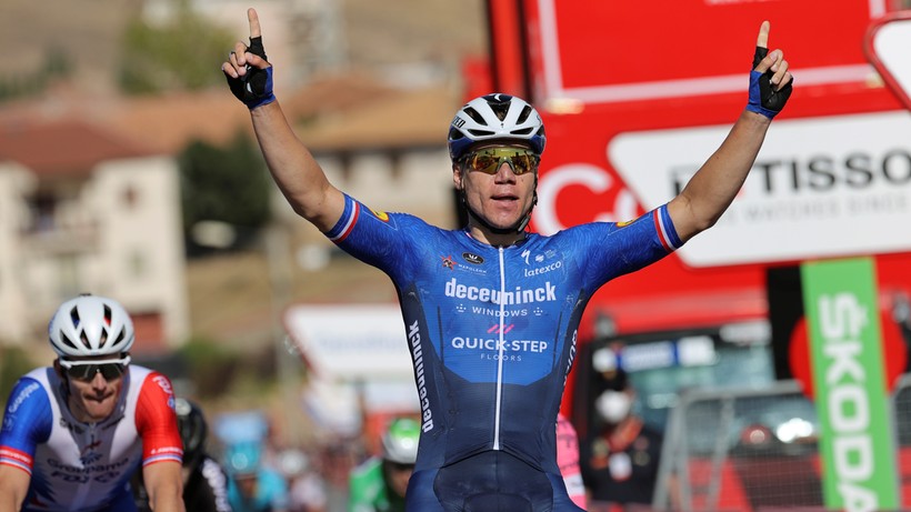 Vuelta a Espana: Fabio Jakobsen wygrał czwarty etap