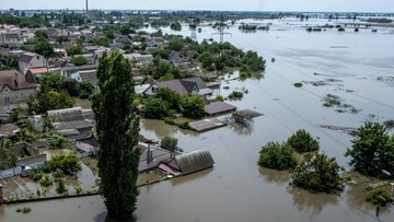 Wielka powódź w obwodzie chersońskim. Na miejsce pojechał Zełenski