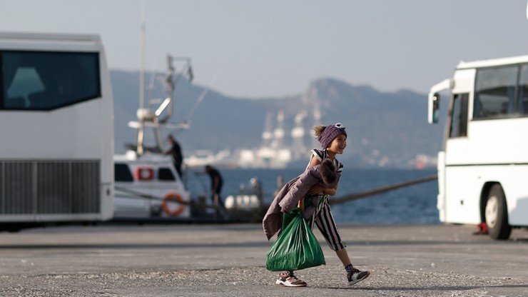 Kolizja łodzi z migrantami z jednostką straży przybrzeżnej w Grecji