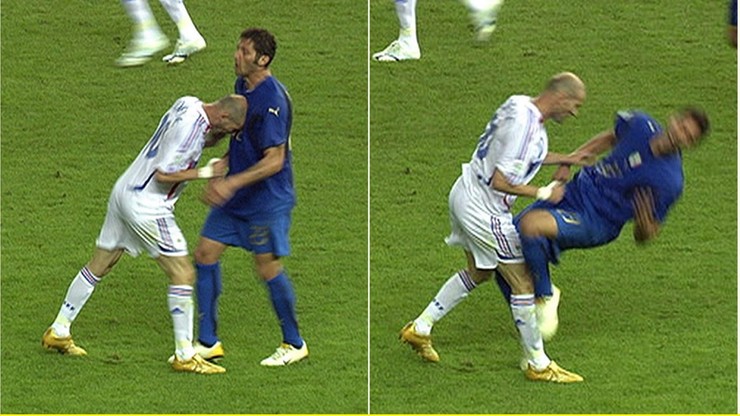 Materazzi: Zidane? Mówiłem o jego siostrze