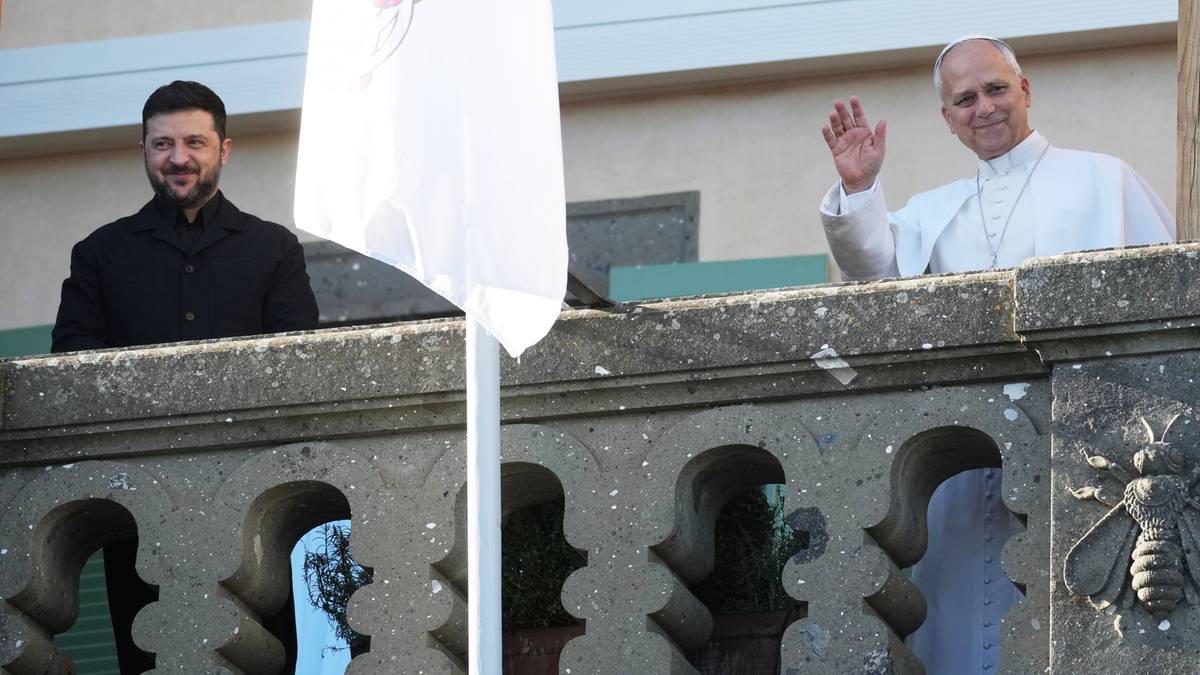 Zełenski w gościnie u Leona XIV. Papież miał "pilne życzenie"