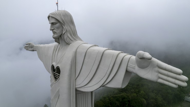 Brazylia. Wzniesiono największy na świecie pomnik Chrystusa