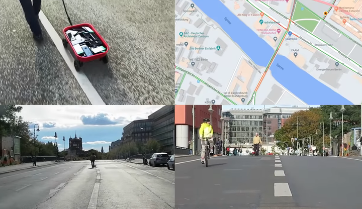 Jak oszukać Google Maps? Wystarczą smartfony i... czerwony wózek