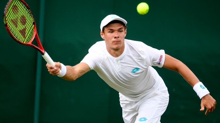 Wimbledon: Majchrzak pożegnał się z turniejem
