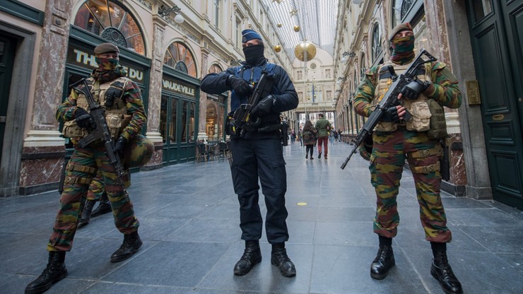 Trwa akcja sił specjalnych w centrum Brukseli