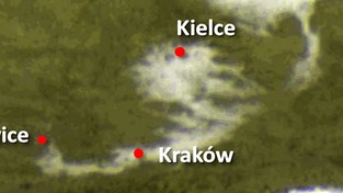 08.11.2020 09:00 Satelita uwiecznił malowniczą mgłę spowijającą o poranku dolinę Wisły. „Wije się niczym wąż”