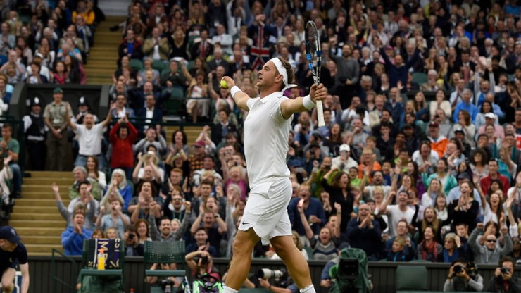 Wimbledon: Federer zakończył piękny sen 772. zawodnika rankingu ATP!