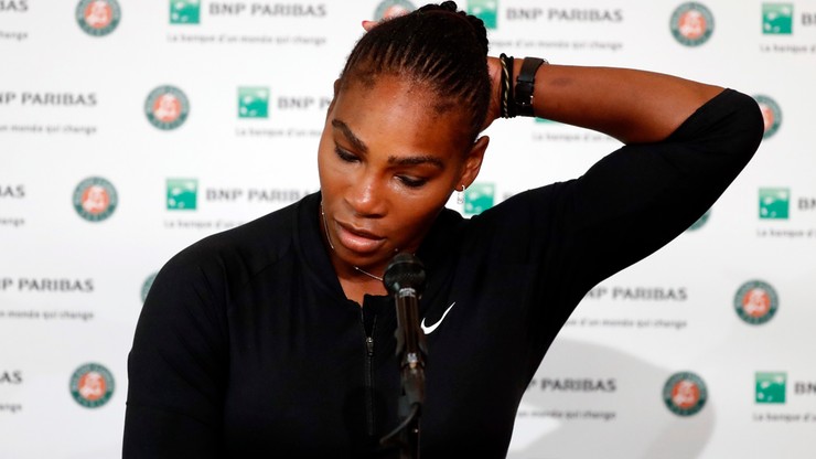 French Open: Serena Williams wycofała się przed meczem z Szarapową