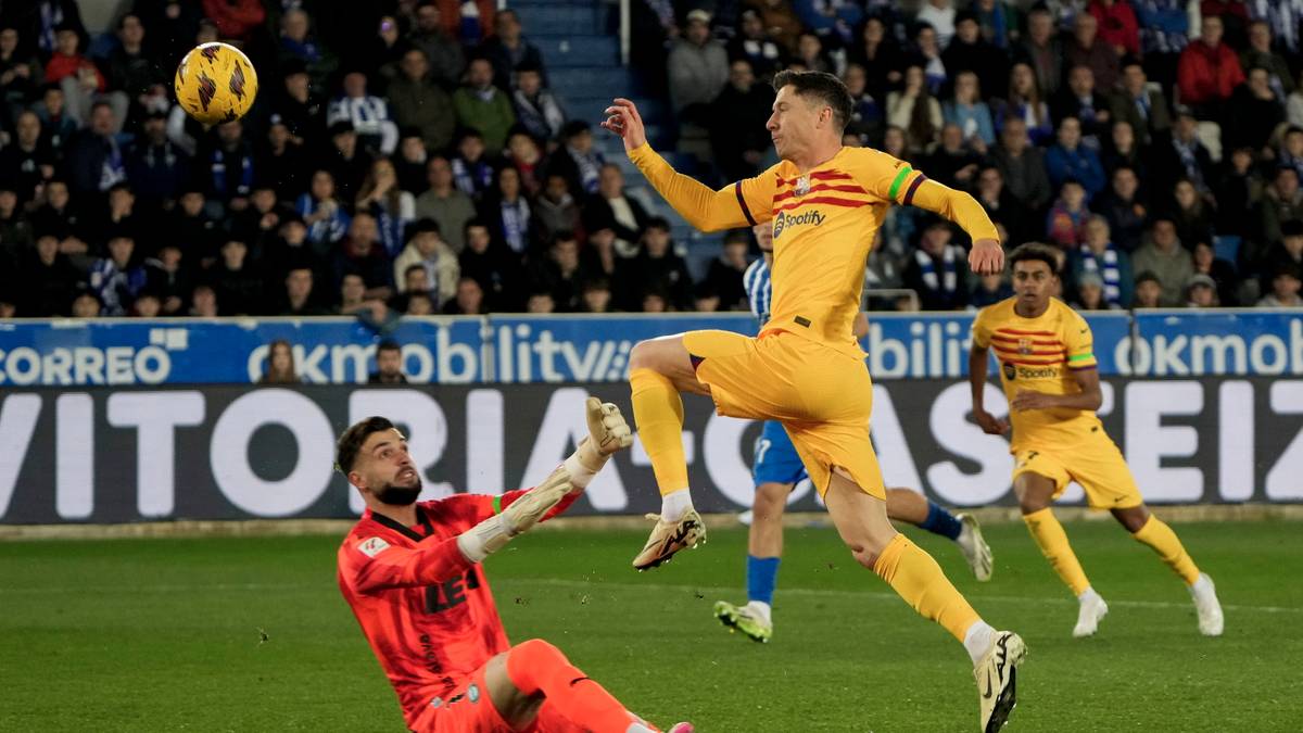 ¡Qué palabras sobre Lewandowski!  Los españoles elogiaron la actuación del polaco y su bonito gol