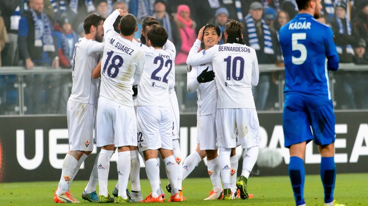 Liga Europy: Lech walczył, ale to Fiorentina była skuteczna
