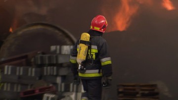 Pożar składowiska na Podlasiu. Na miejscu 28 zastępów straży pożarnej