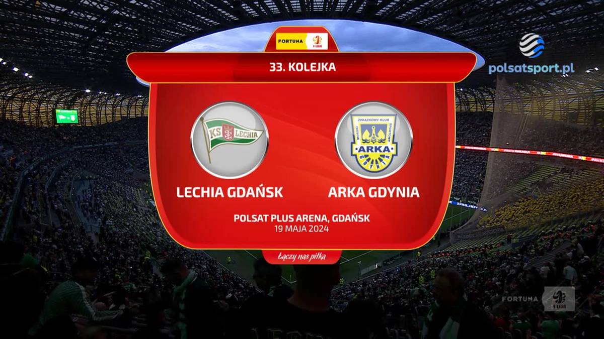 Lechia Gdańsk - Arka Gdynia. Skrót meczu