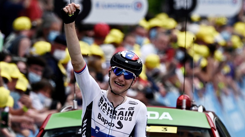 Tour de France: Matej Mohoric wygrał najdłuższy etap