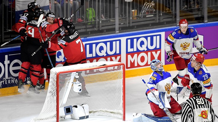 MŚ w hokeju: Fantastyczna końcówka Kanadyjczyków! Finał nie dla Rosjan