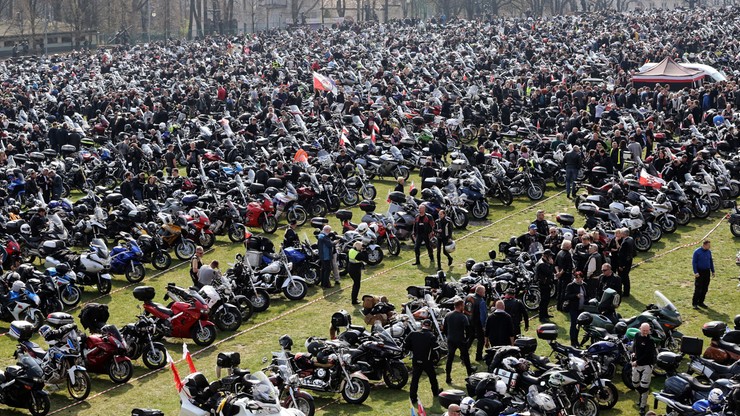 50 tys. motocyklistów na Jasnej Górze. Zainaugurowali w ten sposób  sezon