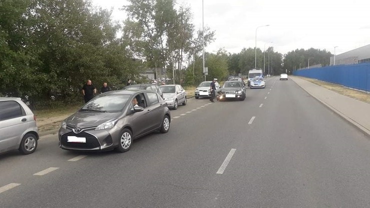 Minikarambol w Łodzi. Uszkodzonych sześć aut