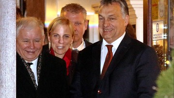 Spotkanie Orban - Kaczyński. W jednej z krakowskich restauracji