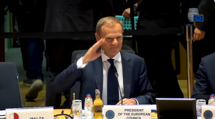 "Time to say goodbye". Tusk żegna się z Radą Europejską i publikuje klip