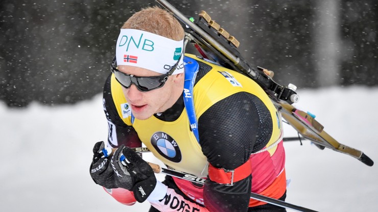 MŚ w biathlonie: Boe bez medalu, ale z małą Kryształową Kulą