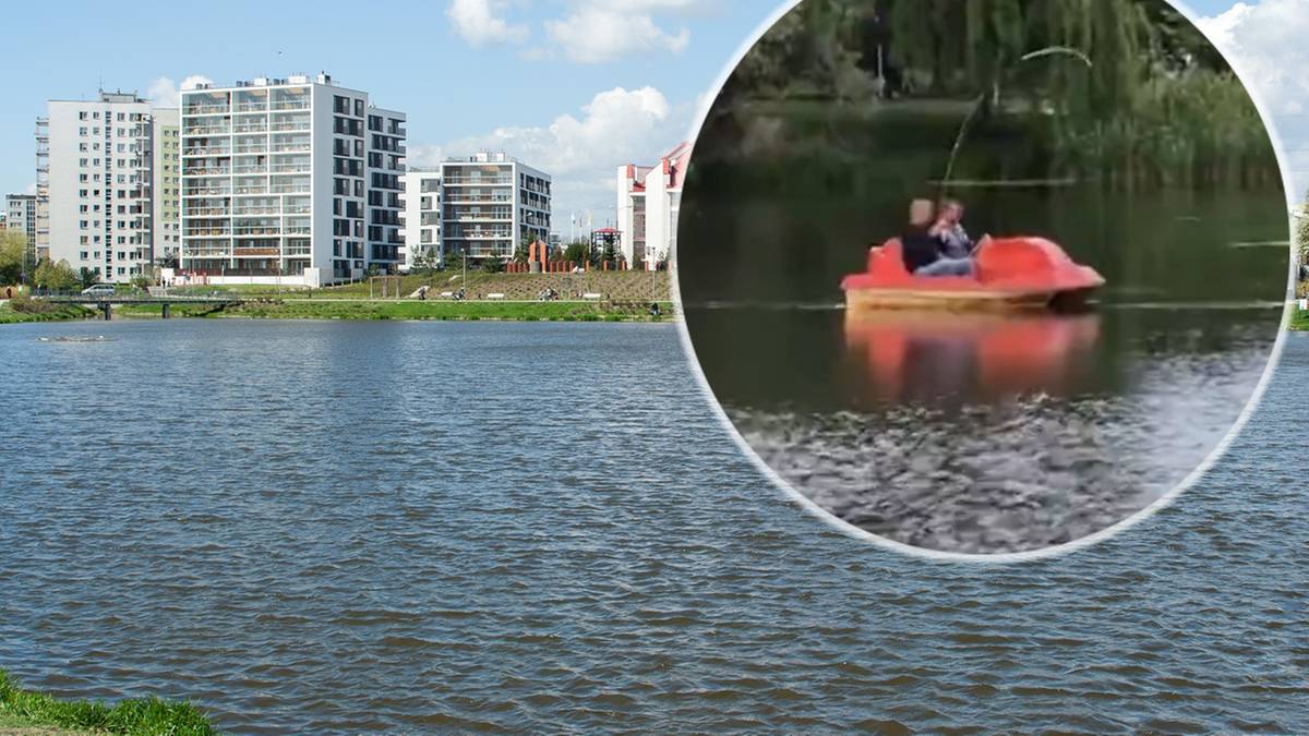 "Legendarny" sum z jeziorka w Warszawie wyłowiony. Policja zatrzymała 57-latka