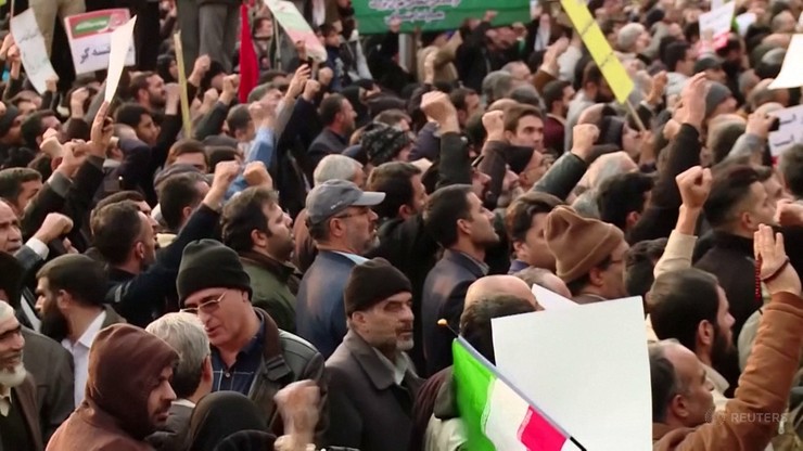 Iran: 200 000 osób wzięło udział w antyrządowych demonstracjach, największych od 40 lat