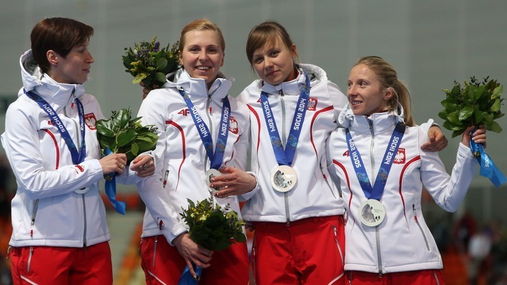 Katarzyna Bachleda-Curuś, Luiza Złotkowska, Katarzyna Woźniak, Natalia Czerwonka (łyżwiarstwo szybkie)