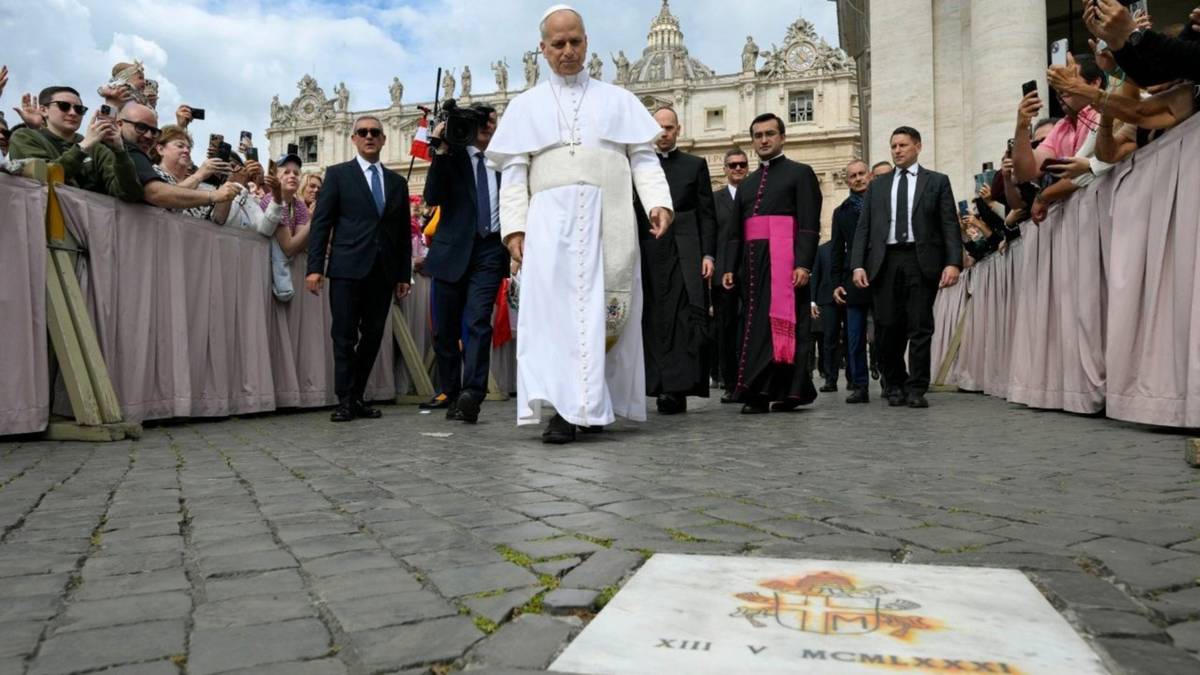 Zamach na Jana Pawła II. Tak upamiętnił to papież Leon XIV