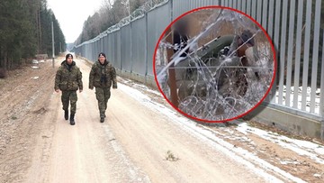 Białorusini przywożą migrantów na granicę. Straż Graniczna pokazała nagranie