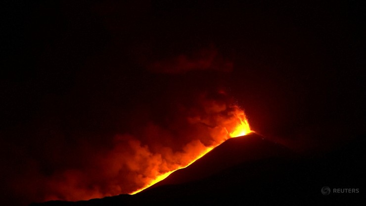 Włochy. Wulkan Etna urósł o 37 metrów