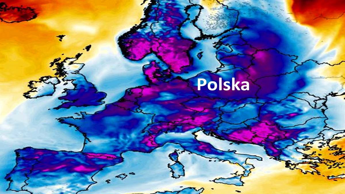 Wir polarny pęka na pół. Polska w strefie zagrożenia