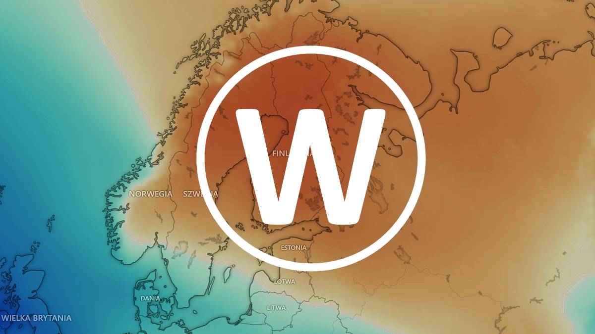 Wyż baryczny nad Europą. Fot. windy.com