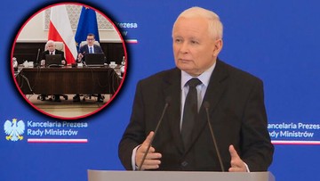 Afera o układ foteli. J. Kaczyński: Sprawy dyskretne