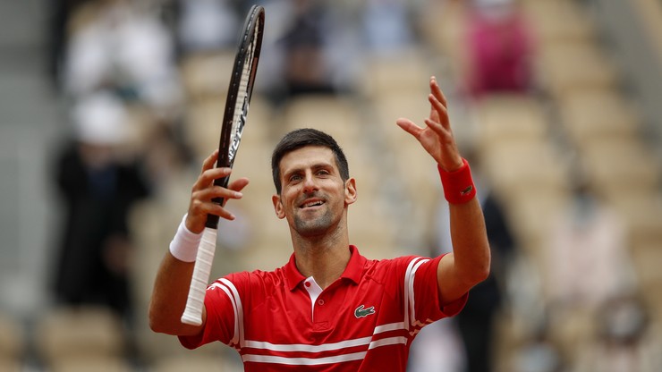 Roland Garros: Novak Djoković awansował do 1/8 finału