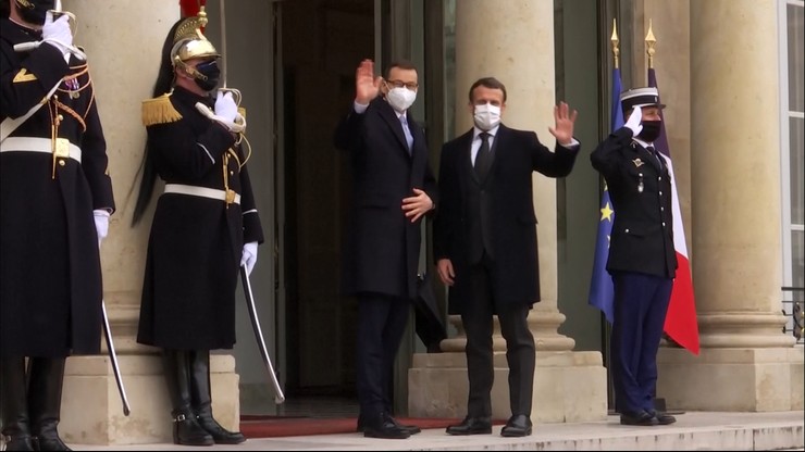 Premier Morawiecki z wizytą we Francji: będziemy chcieli współpracować bardzo blisko