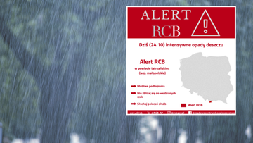 Nadciąga niż znad północy. RCB rozesłało alert