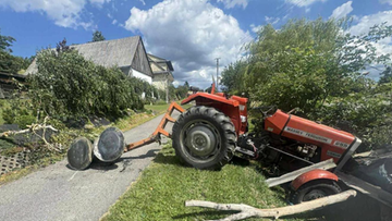 Niechlubny rekord w Limanowej. Pijany traktorzysta stanie przed sądem