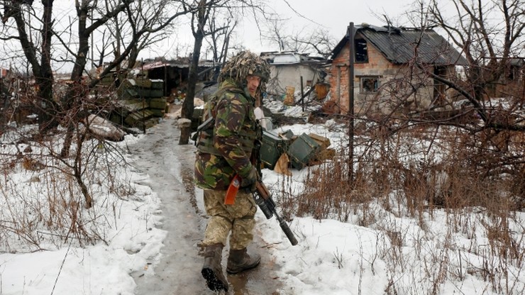 Ukraina: w ciągu doby rannych zostało 16 żołnierzy wojsk rządowych