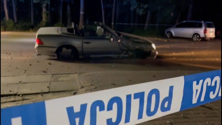 Śmiertelny wypadek w Kobyłce. Prokuratura: To warszawski policjant prowadził auto