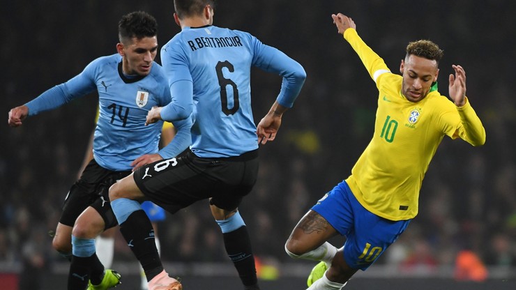 Brazylia lepsza od Urugwaju w Londynie