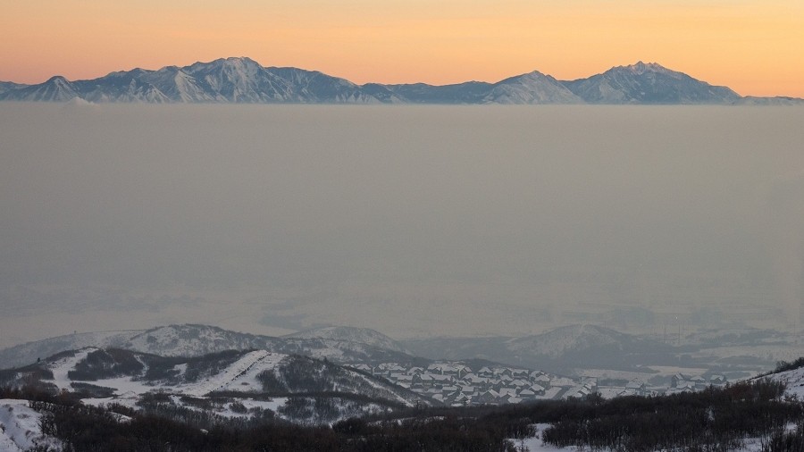 Smog nad Salt Lake City w USA. Fot. Flickr / Roland Li.