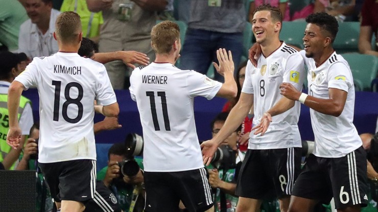 Młoda reprezentacja Niemiec w finale Pucharu Konfederacji